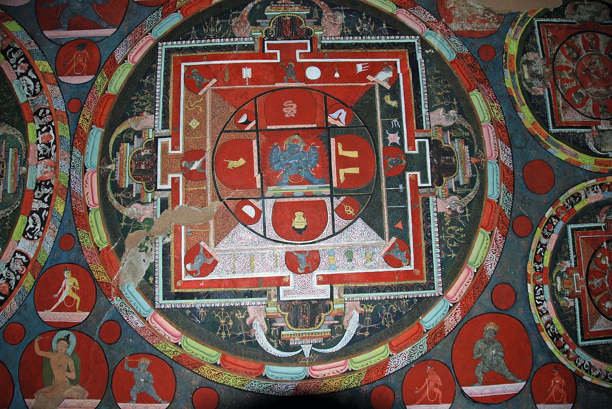 Mustang Lo Manthang 04 04-2 Jampa Gompa Yamantaka Mandala